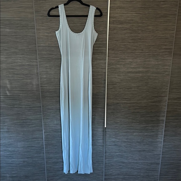 Skims Soft Lounge Blue Maxi Dress - Picture 1 of 5
